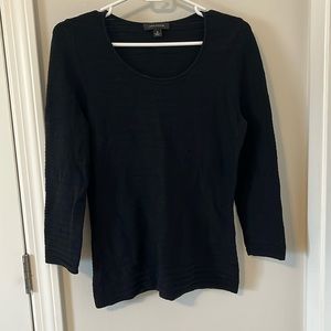 Ann Taylor black scoop neck sweater in size Medium